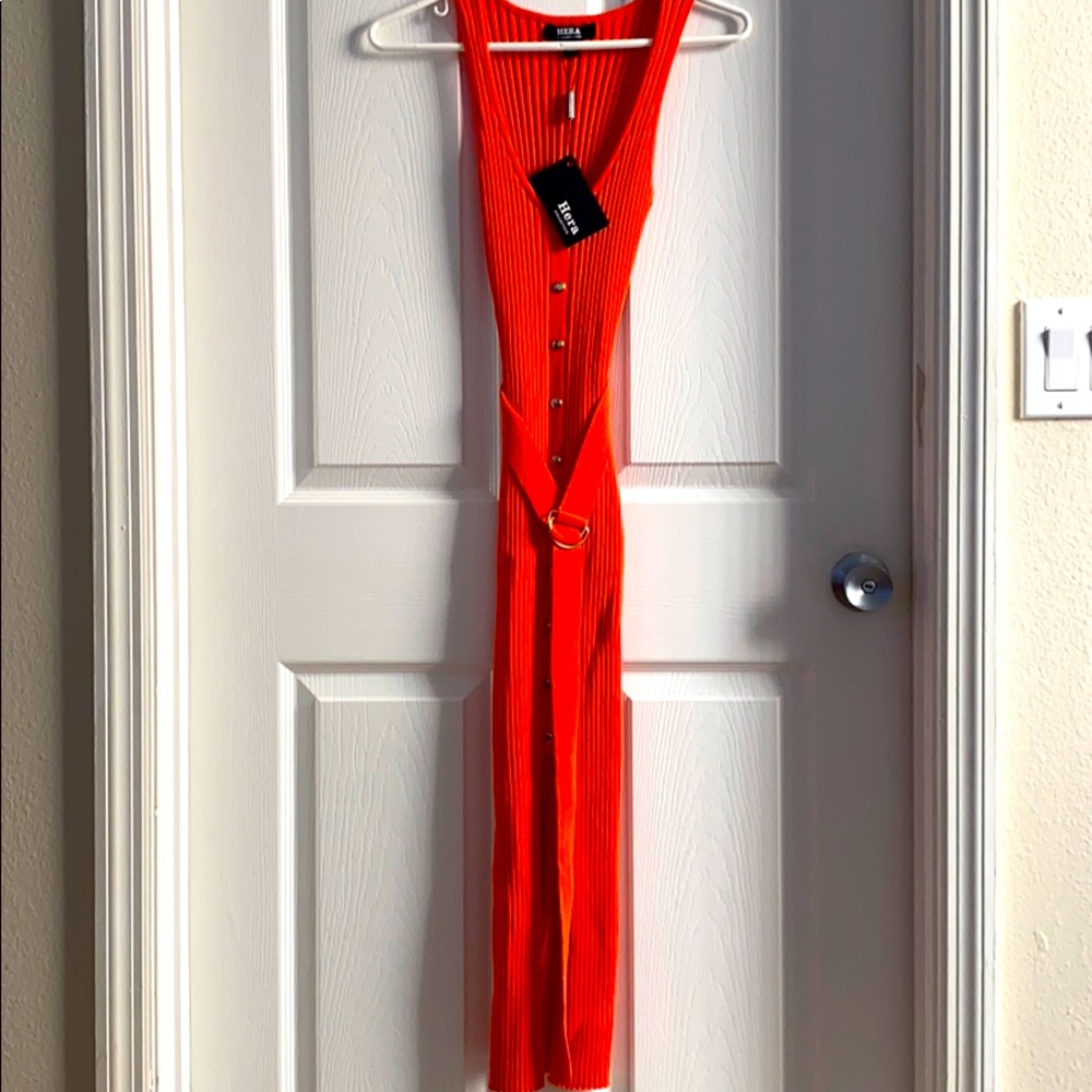 COPY - New orange medium dress